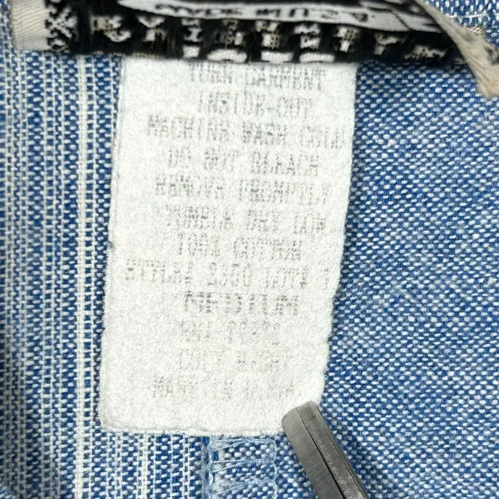 Vintage Western 1849 Authentic Ranchwear Shirt M Arrow Feather Stud Detail USA - Picture 10 of 10